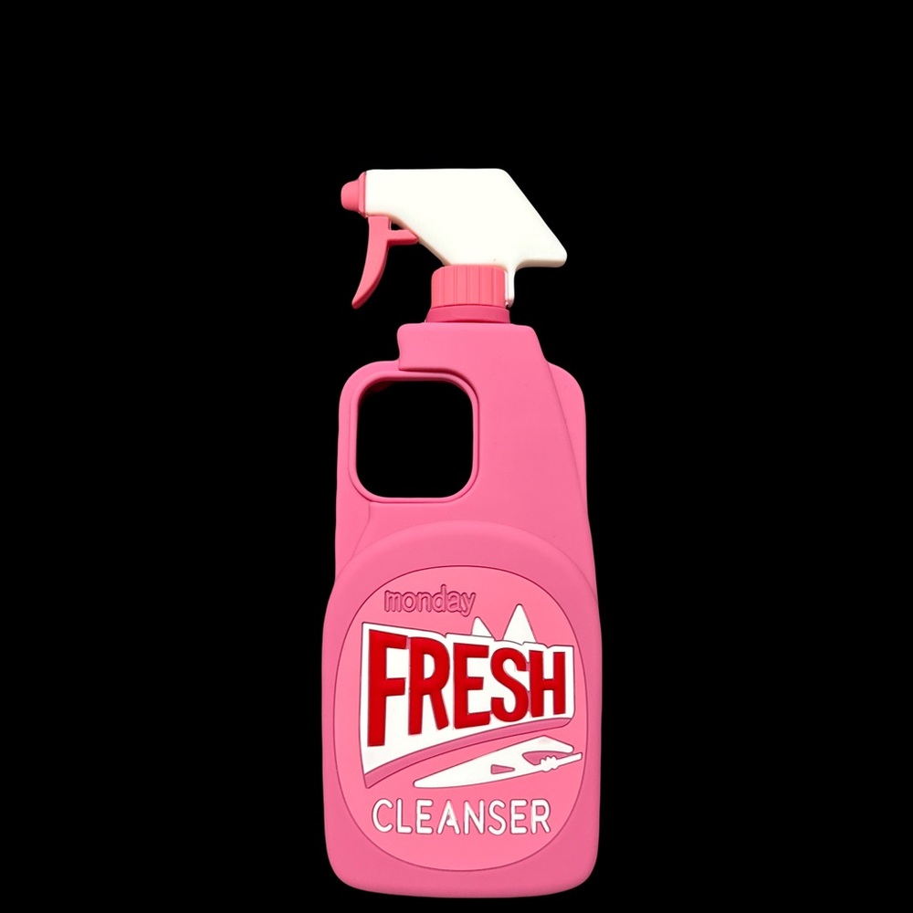 Pink Fresh Cleanser Spray Bottle Phone Case
16 pro max